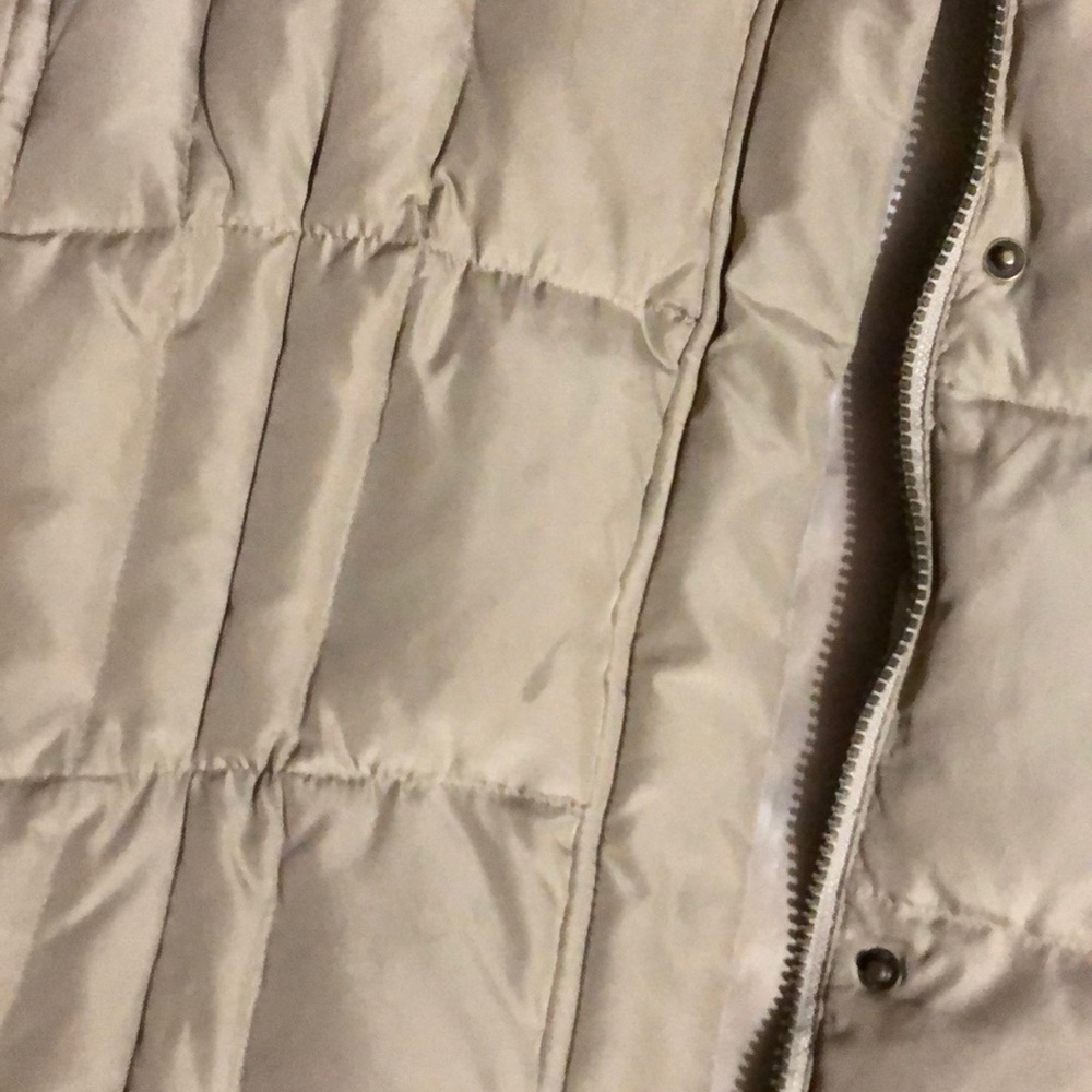 Faux fur collar puff vest - Picture 2 of 7